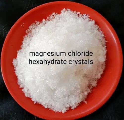 Magnesium chloride hexahydrate crystals, Purity : 99%