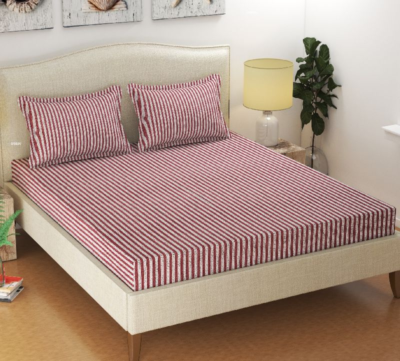 Elastic Strip Bedsheet 72X78 for Bed Double
