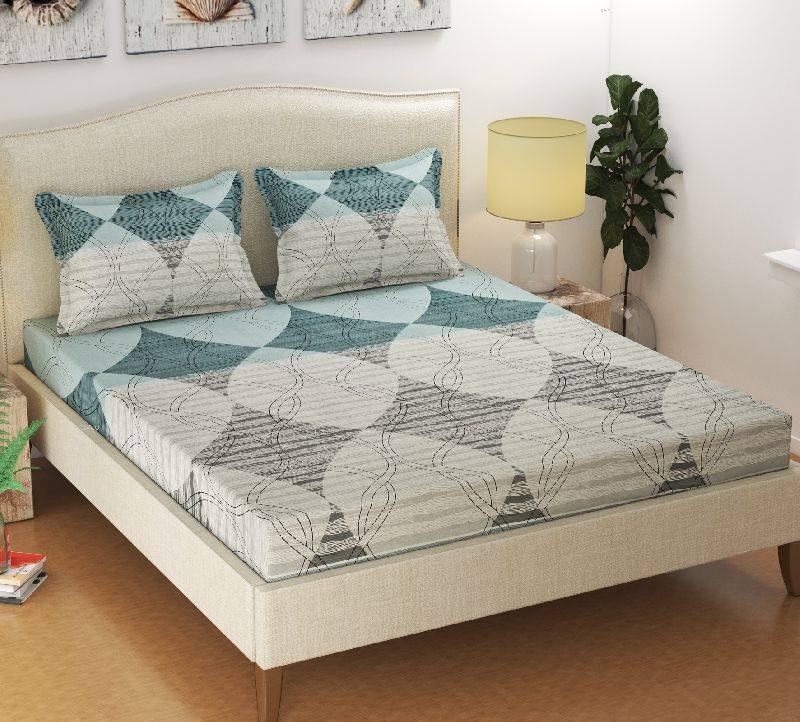 Elastic Bedsheet For Double Bed, Size : 180x230cm, 200x200cm, 245x250cm, 245x270cm