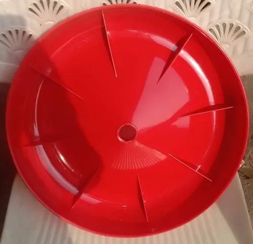  Cattle Feed Plate, Color : Red