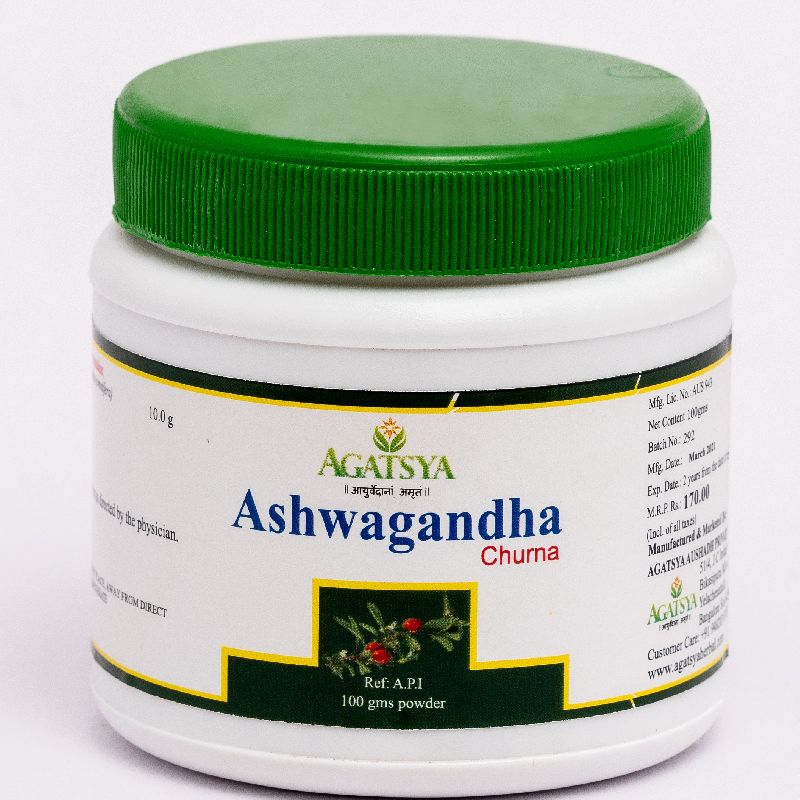 Ashwagandha Churna, Packaging Type : Container
