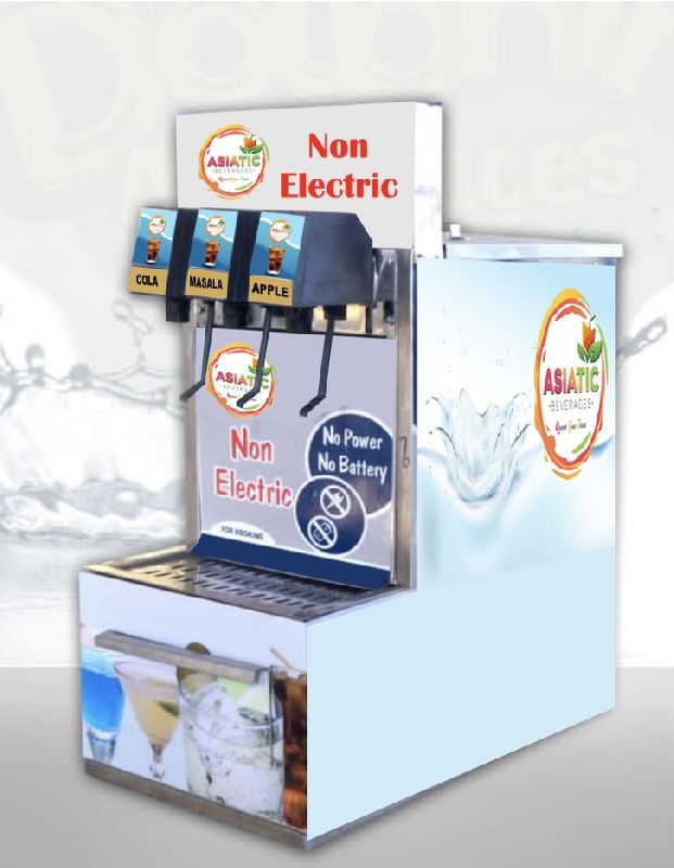 Non electric soda dispenser fountain machine, Certification : ISO 9001:2015