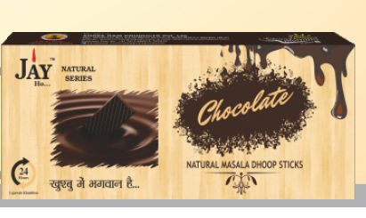 Chocolate Premium Natural Masala Dhoop Sticks