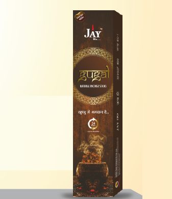 Gugal Premium Box Natural Incense Sticks, for Church, Home, Office, Temples