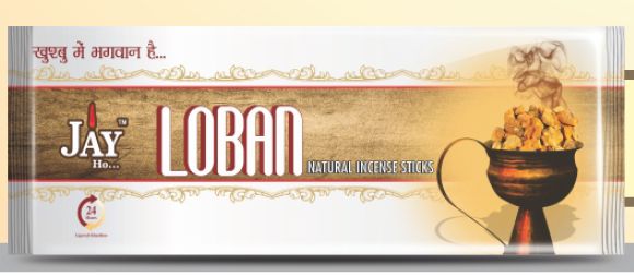 Loban White Premium Pouch Natural Incense Sticks