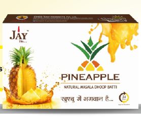 Pineapple Premium Box Natural Wet Dhoop