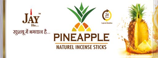 Pineapple White Premium Pouch Natural Incense Sticks