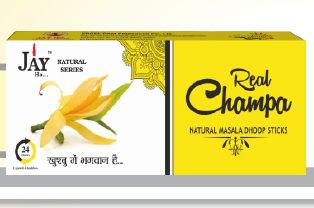 Real Champa Premium Natural Masala Dhoop Sticks