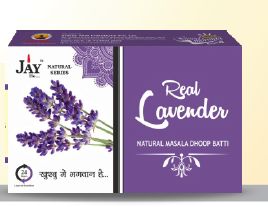 Real Lavender Premium Box Natural Wet Dhoop