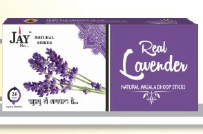 Real Lavender Premium Natural Masala Dhoop Sticks