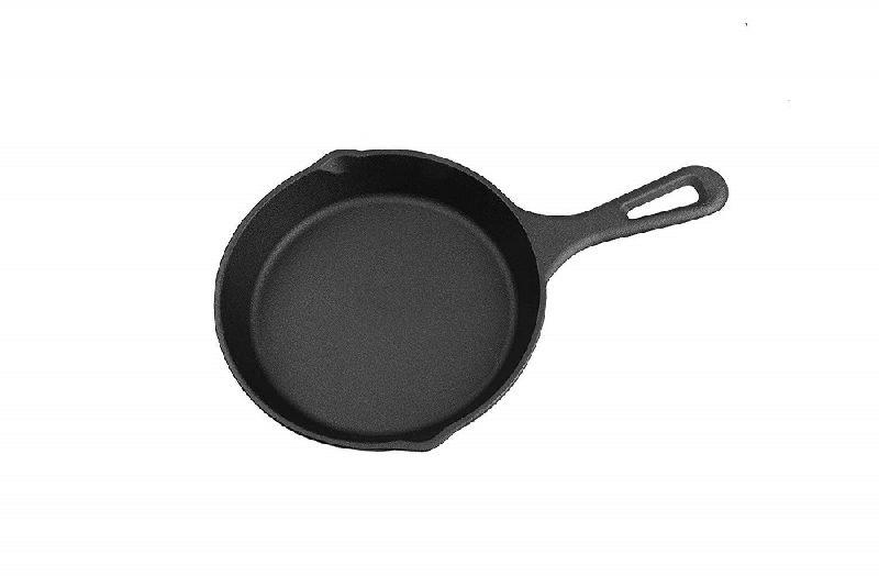 Cast Iron Black Fry Pan, Application Cooking, Home by Vikas Metal