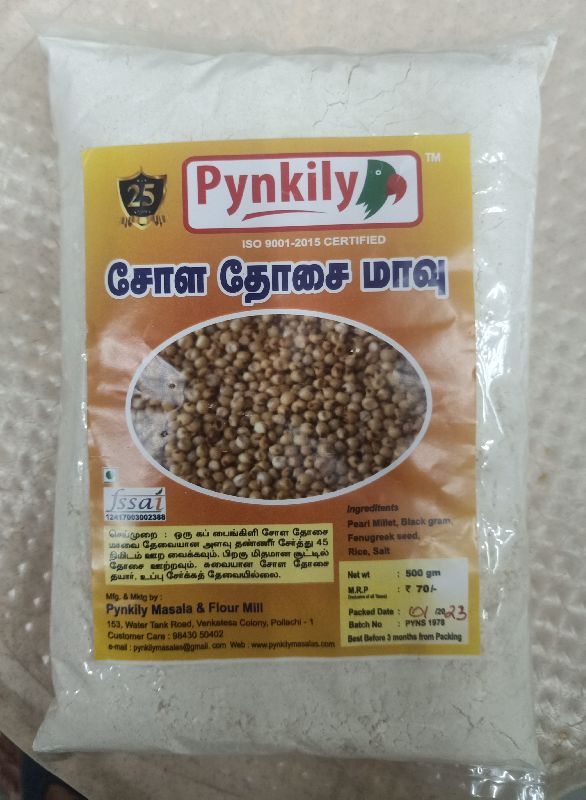 Natural Cholam dosa mix, Packaging Type : 500gm, 1kg, 50kg