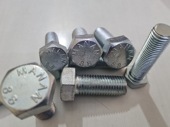 Iron Polished hex bolt, Grade : ASTM, DIN
