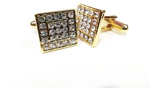 Golden Square Cufflinks