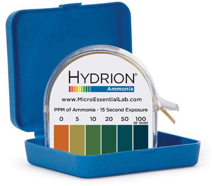 Hydrion Ammonia Test Strips