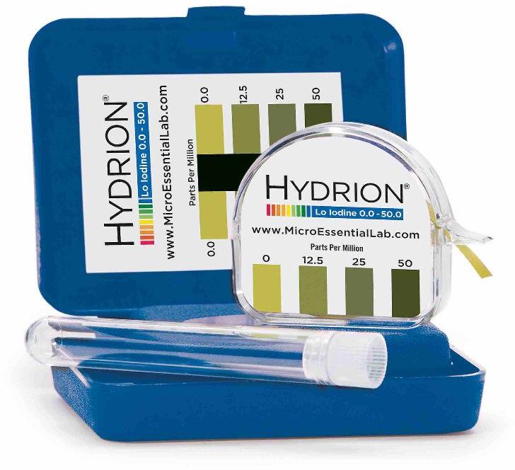 Hydrion Lo Iodine Test Strip Kit, for Hospital, Feature : Active