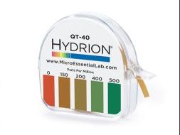 Hydrion QUAT 146 Dispenser Test Strips, for Hospital, Feature : High Accuracy