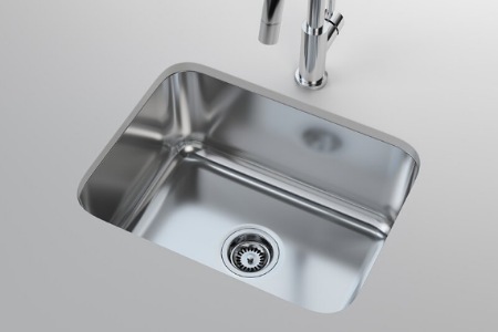 Khushi Stainless steel kitchen sink 24x18