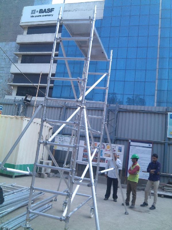 Aluminium Mobile Tower Scaffolding