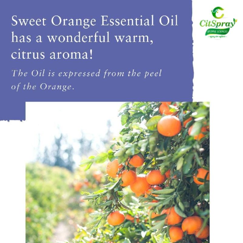 CitSpray Organic Orange Essential Oil