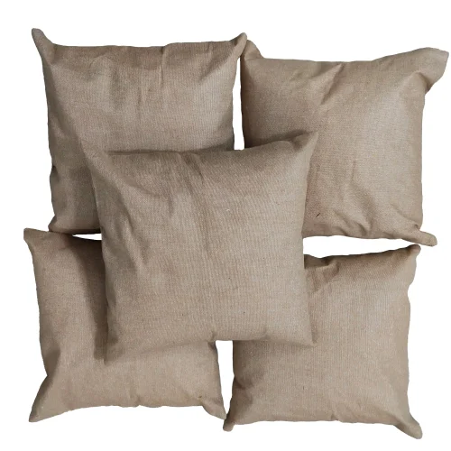 Jute Cushion Cover, Size 11 x 11 inch at best price INR 75 / Piece in