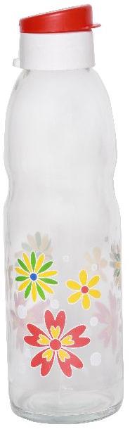 750 ML BOOSTER PRINTED WATER BOTTLE, for Gift, Personal Care, Beverage, Glass Type : YES