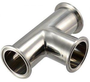 Stainless Steel TC End Tee, Feature : Corrosion Proof, Excellent Quality, Fine Finishing