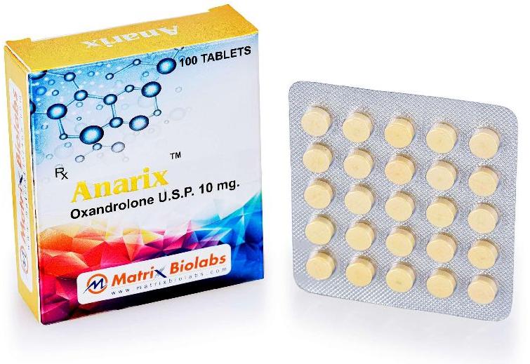 Anarix Tablets, for Hospital, Composition : Oxandrolone U.S.P