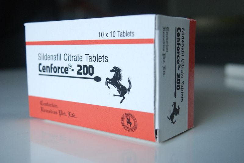 Cenforce 200 mg tablets, for Hospital, Clinic, Packaging Type : Box