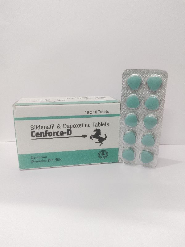 Cenforce D Tablets, for Hospital, clinic, Packaging Type : Box