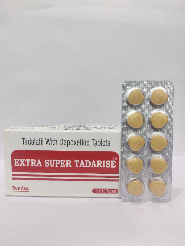 Extra Super Tadarise Tablets, for Hospital, Type Of Medicines : Allopathic