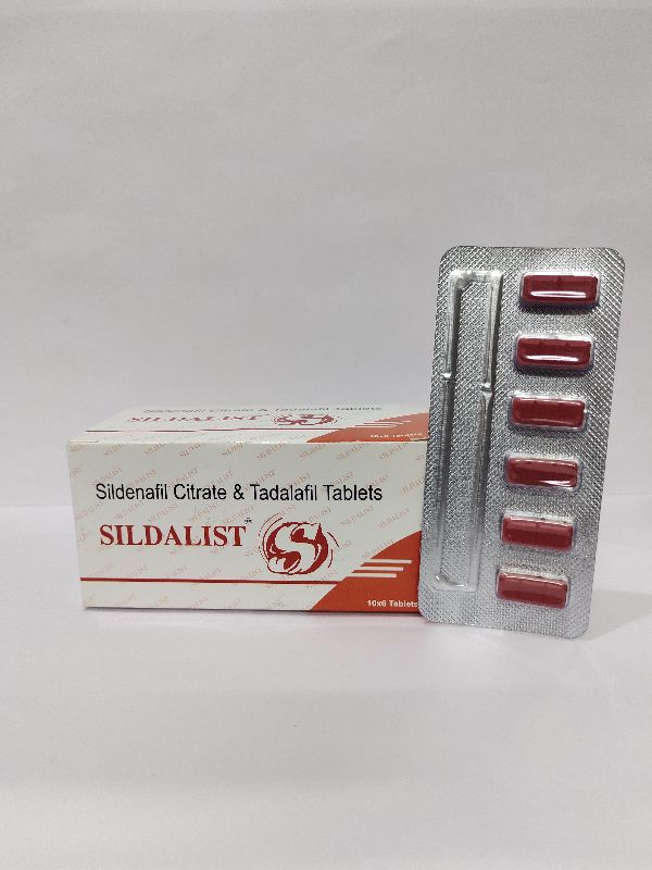 Sildalist Tablets, for Hospital, Type Of Medicines : Allopathic