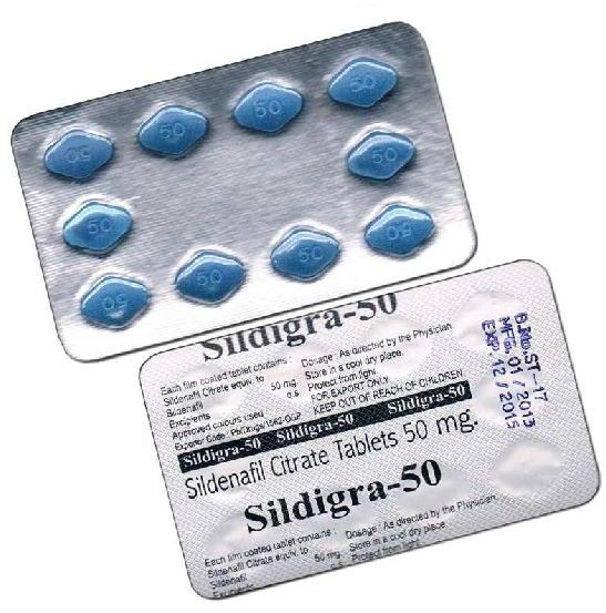 Sildigra 50 Mg Tablets