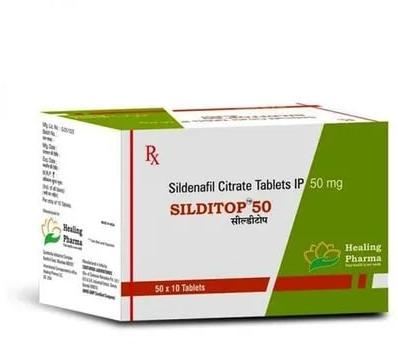 Silditop 50 Mg Tablets, for Hospital, Type Of Medicines : Allopathic