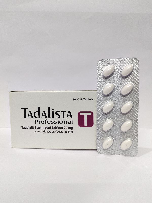 Tadalista Professional Tablets, Grade Standard : Medicine Grade
