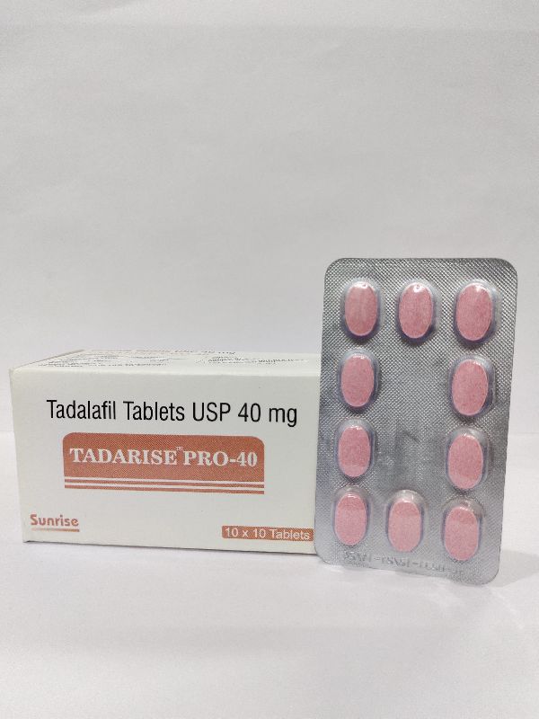 Tadarise Pro 40 Mg Tablets