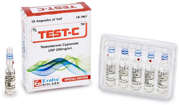 Liquid Test C Injection, for Hospital, clinic, Packaging Size : 1ml