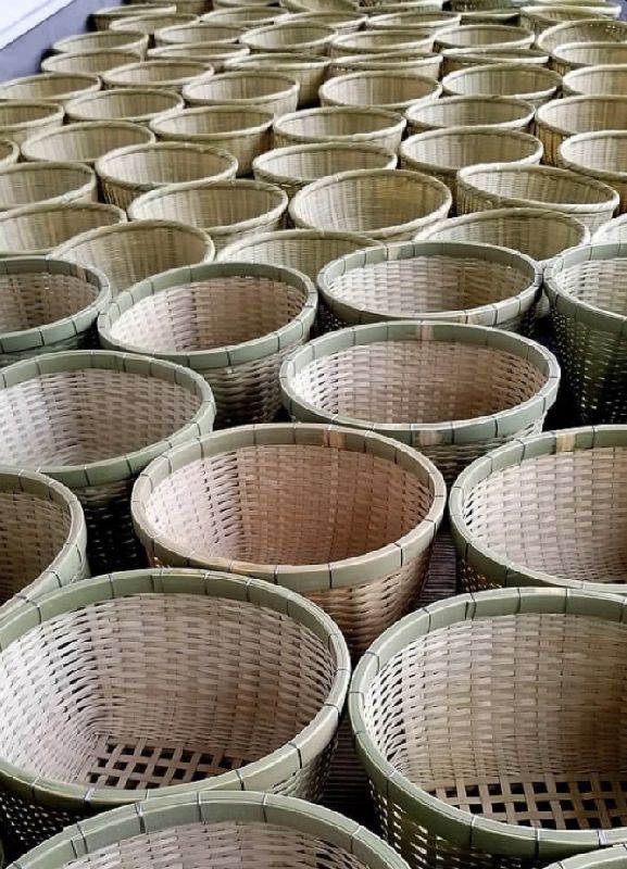 Bamboo Baskets, Style : Natural