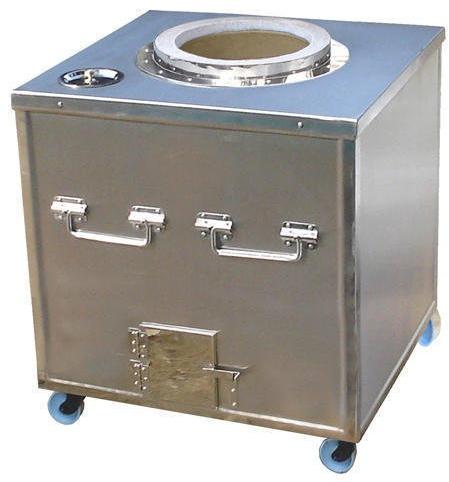 Stainless Steel Commercial Charcoal Tandoor, Feature : Easy To Use, Fast Making, Low Maintenance