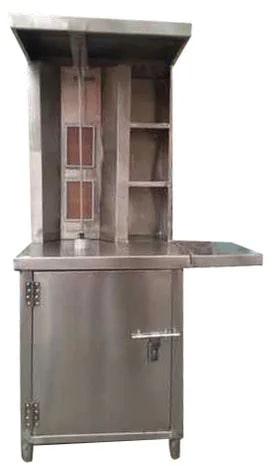 Gas Stainless Steel Shawarma Machine, Voltage : 220V