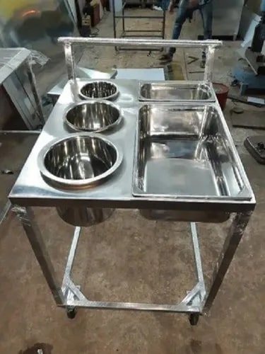 Stainless Steel Tray Trolley