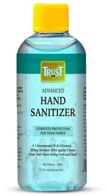 Trust Advanced Hand Sanitizer, Packaging Size : 200ml