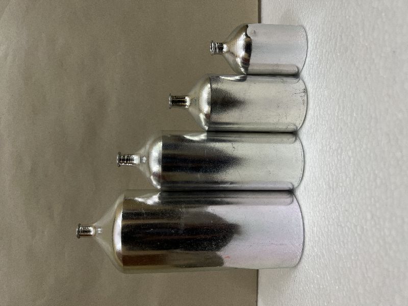Aluminium pesticide bottle, Color : Silver