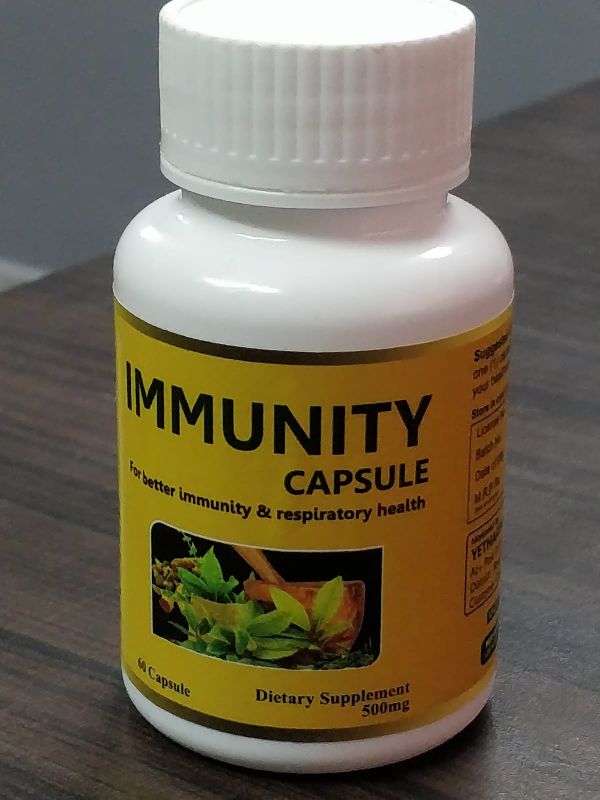 VAIDHYA KEY Immunity capsule, Packaging Type : Bottle