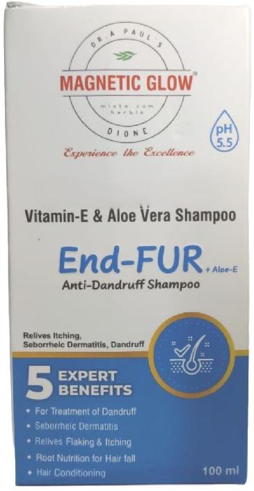 Manetic Glow End-Fur Anti Dandruff Shampoo, for Hair Care