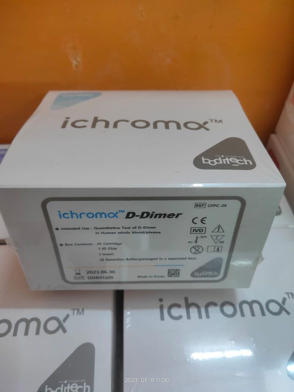 Ichroma DDimer Test Kit at best price in Kolkata West Bengal from