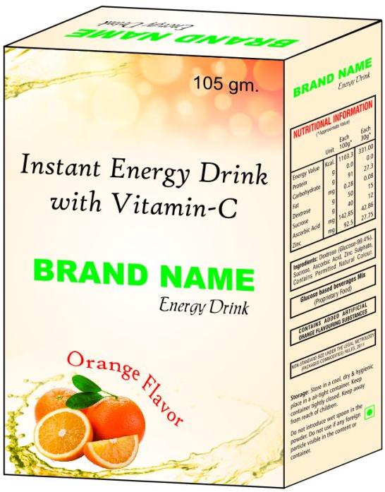 Energy Drink powder  with Vitamin C