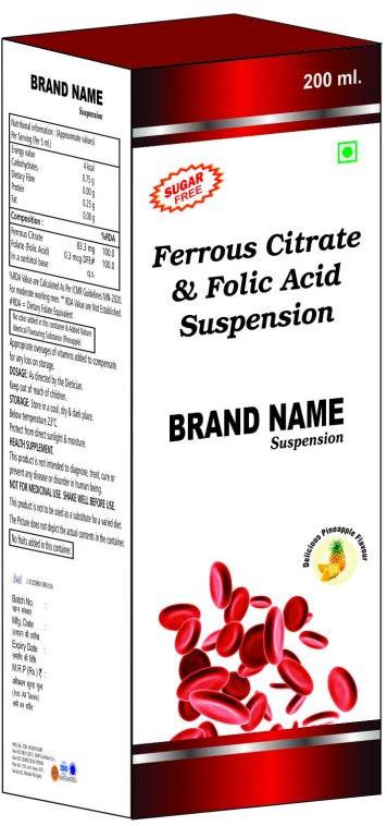 Iron Folic Acid Suspension