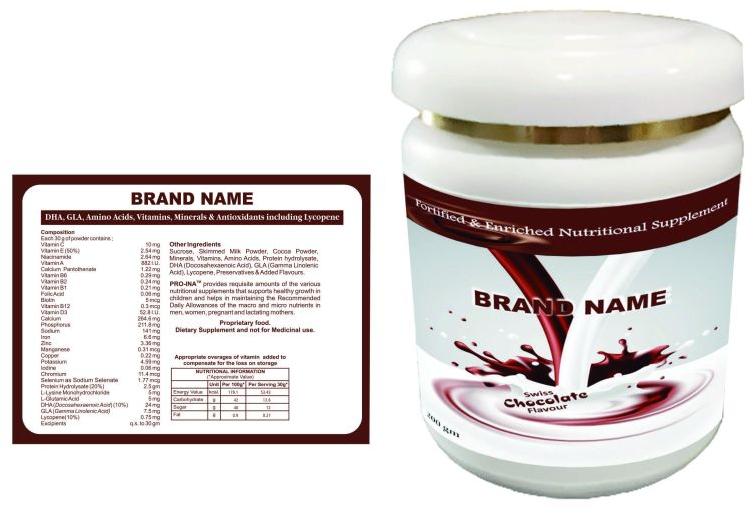 Nutritional supplement, Certification : ISO-9001: 2008 Certified