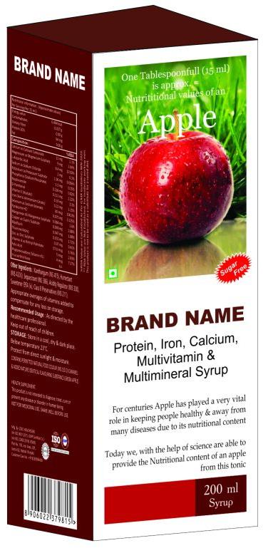 Protein, Calcium, Multivitamin & Multimineral Syrup